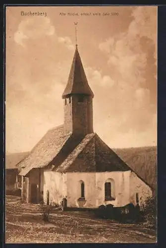 AK Buchenberg / Königsfeld, alte Kirche