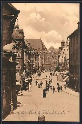 AK Nürnberg, Partie an der Fleischbrücke