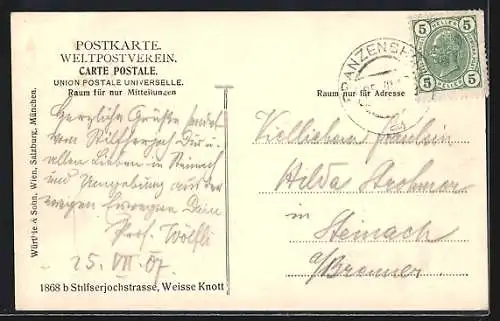 AK Stilfserjoch, Stilfserjochstrasse, Weisse Knott mit Besuchern
