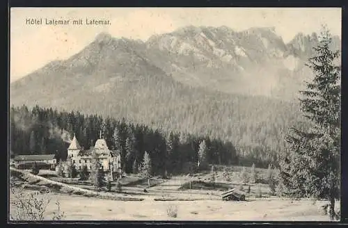 AK Welschnofen, Hotel Latemar am Karerpass