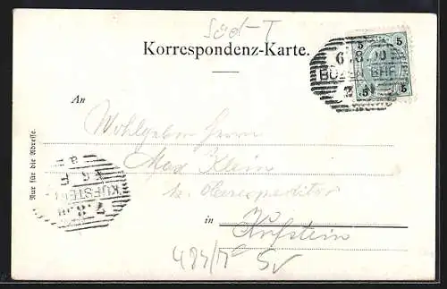 AK Bozen-Gries, Ansicht mit dem Rosengarten