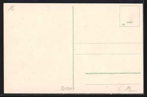 AK Losenstein /Ennstal, Teilansicht mit Kirche