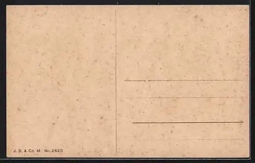 AK Mondorf-Les-Bains, Mit Zaubermacht zieht's mich zur Dir! dicke Frau rennt zu Haushälterin