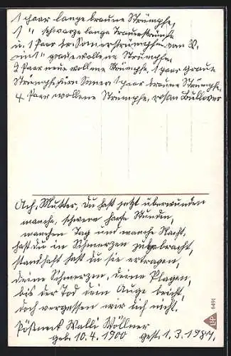 AK Dicker Mann verdrischt seiner Ehefrau den Hintern mit Peitsche, Neujahr, frauenfeindlicher Humor