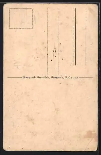 AK Rohr im Gebirge, Unterberg, Josef Schweigers Gasthaus, Bes. Johann Grill, Alpenkirchlein Marie Einsiedel