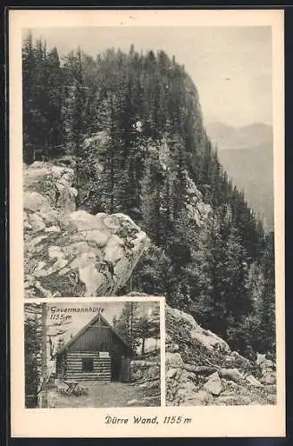 AK Gauermannhütte auf der Dürren Wand