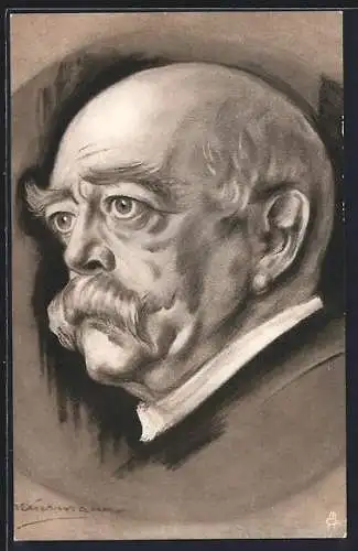 AK Fürst von Bismarck, Kopfportrait