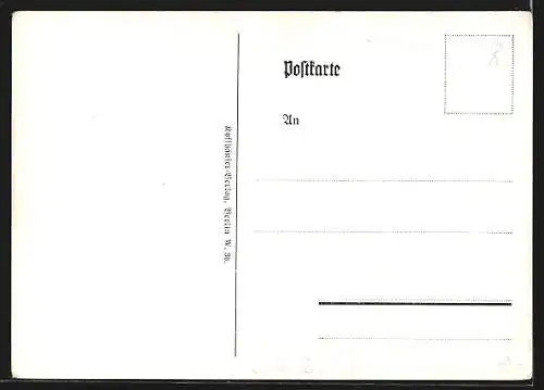 Künstler-AK Döbrich-Steglitz: Die Wache tritt ins Gewehr, Infanterie-Regiment 94