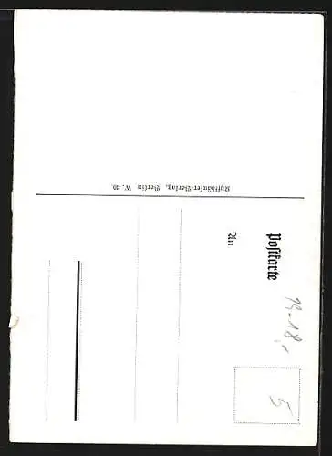 Künstler-AK Döbrich-Steglitz: Schwarze Husaren, Hus.Regt. 17