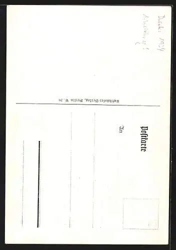 Künstler-AK Döbrich-Steglitz: Eisenbahner, Eisenbahn-Regt. 1. G. K.