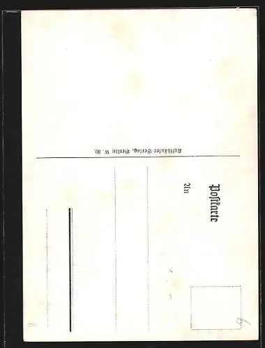 Künstler-AK Döbrich-Steglitz: Pferderevision, Jäger-Regt. zu Pferde 5