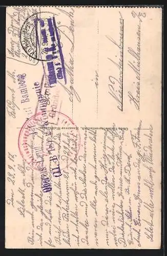 AK Alter russischer Pilger