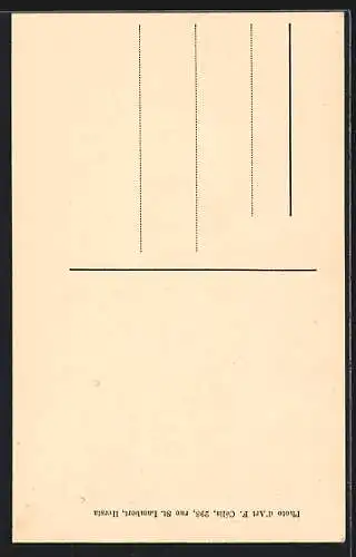 AK Rabosee-Barchon, Kriegerdenkmal des Leutnant's Edmond Simon