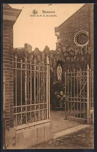 AK Waremme, Grotte de N. D. de Lourdes