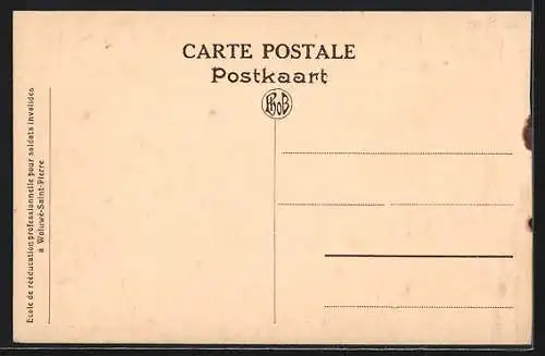 AK Woluwé-Saint-Pierre, Ecole de réeducation professionnelle pour soldats invalides, Bureau de la Direction