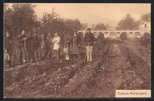 AK Woluwé-Saint-Pierre, Ecole de réeducation professionnelle pour soldats invalides, Culture Maraichère