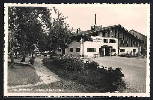 AK Nussdorf am Attersee, Parschallen, Hotel-Pension Hochleckenblick