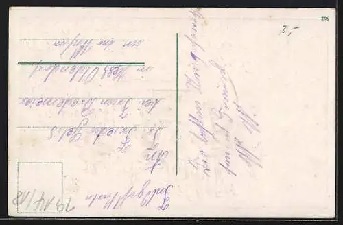 AK Postkutsche auf der Strasse im Winter, Neujahrsgruss