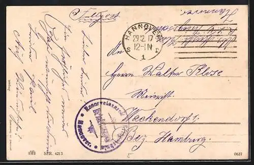 AK Postkutsche auf einer verschneiten Strasse, Neujahrsgruss