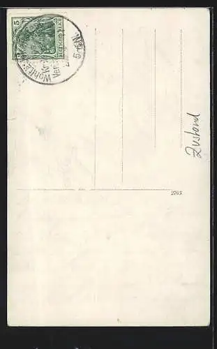 AK Kiel, Kornblumentag 1911, Traum v. Kaiser Wilhelm I. in d. Sterbenacht v. Königin Luise