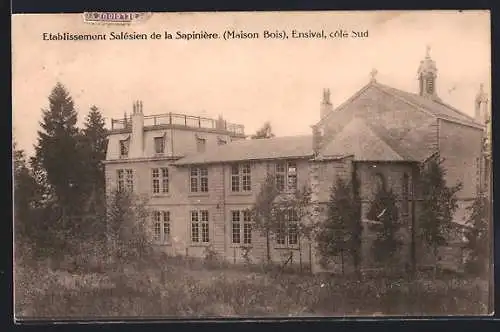 AK Ensival, Maison Bois, Etablissement Salésien de al Sapinière, Côté Sud