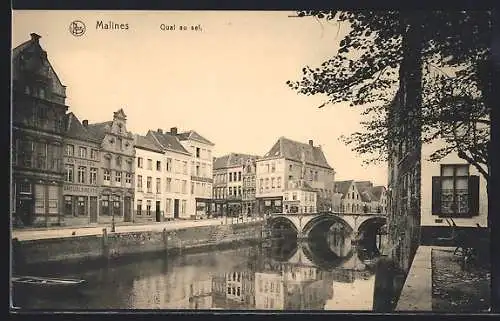 AK Malines, Quai au Sel