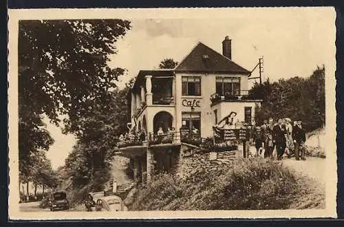 AK Rochehaut-sur-Semois, Café Au Chalet Ardennais