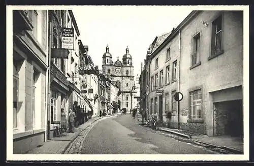 AK St-Hubert, Rue St-Gilles, Strassenpartie