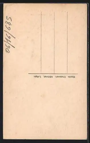 AK Dolhain, Place Léon d`Andrimont et Monument des Combattants