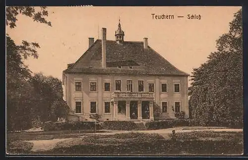 AK Teuchern, Schloss mit Anlagen