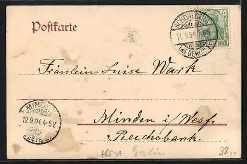AK Schöneberg, Bahnhof Ebers-Strasse mit Litfass-Säule