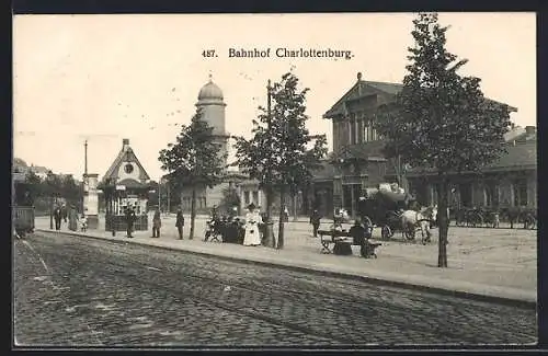 AK Berlin-Charlottenburg, Bahnhof