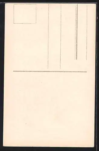 AK Bayreuth, Festspielhaus, Bühnenszene mit Gurnemanz (Carl Braun)