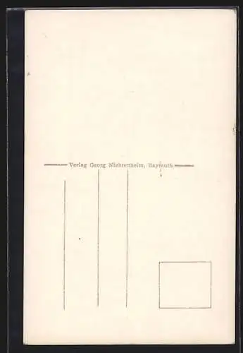 AK Bayreuth, Kammersänger Hermann Weil als Hans Sachs im Festspielhaus