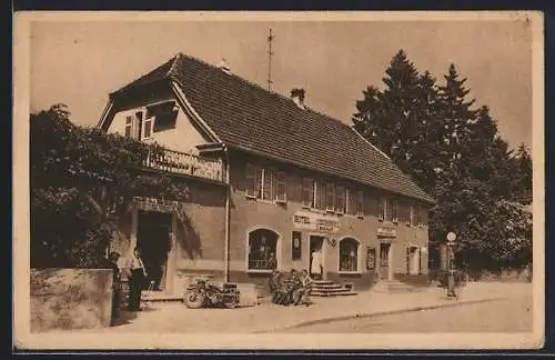 AK Willer-sur-Thur, Hotel de la Couronne