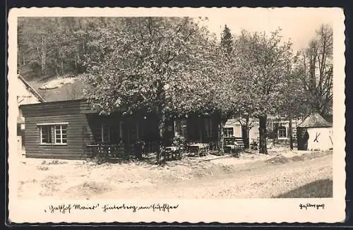 AK Hof bei Salzburg, Hinterberg am Fuschlsee, Gasthof Maier im Sonnenschein