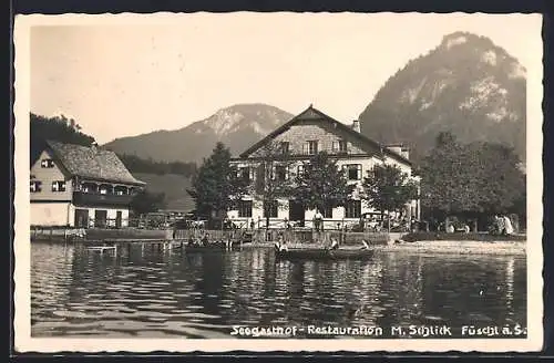 AK Fuschl am See, Seegasthof-Restaurant M. Schlick