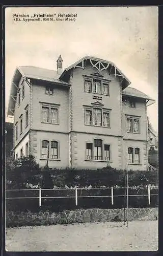 AK Rehetobel /Appenzell, Pension Friedheim