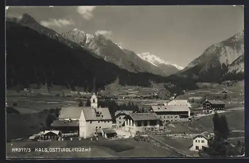 AK Kals, Gesamtansicht aus der Vogelschau