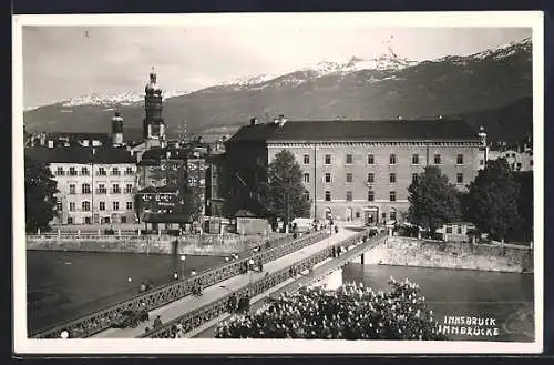 AK Innsbruck, Blick auf die Innbrücke