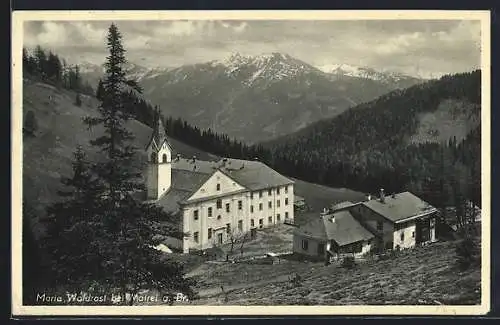 AK Matrei am Brenner, Wallfahrtskirche Maria Waldrast