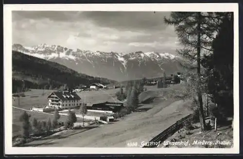 AK Mieders /Stubai, Der Gasthof Wiesenhof