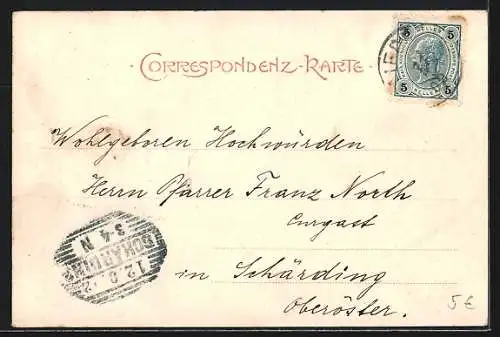 AK Mieders / Stubaital, Gesamtansicht aus der Vogelschau