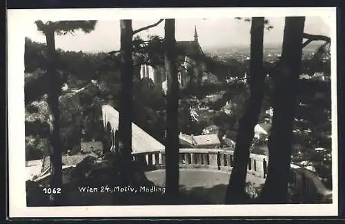 AK Mödling, Blick auf den Ort