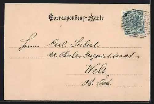 AK Krems a. d. Donau, Totalansicht von der Donau aus