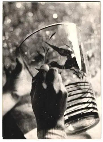 17 Fotografien Wilhelm Sturm, Ansicht Haida / Sudetengau, Manufaktur für Glasschmuck & Gebrauchsgut, Produktions-Ansicht