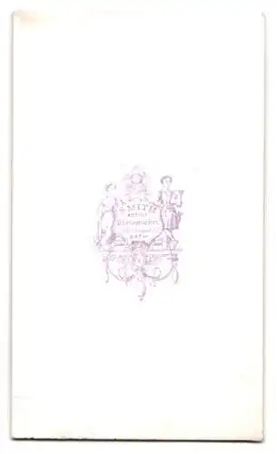 Fotografie Ed. Smith, Bath, 8 Old Bond Street, elegante Darstellung eines jungen Mannes