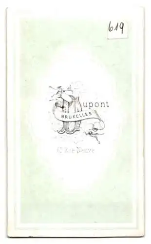 Fotografie Dupont, Bruxelles, 67 Rue Neuve, Porträt eines jungen Kindes