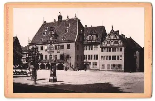 Fotografie H. Schuler, Heilbronn, Ansicht Heilbronn, Marktplatz mit Rathaus