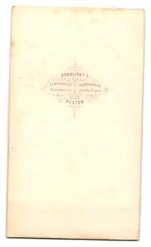 Fotografie Sterlisky L., Pesten, spanische Opernsängerin Adelina Patti in nachdenklicher Pose